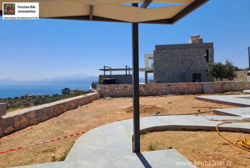 Kefalas Kreta, Kefalas, neu erbaute Villa mit Panoramblick auf das Meer und die Berge *** reserviert *** Haus kaufen